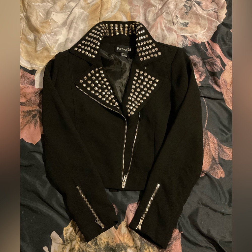 Vintage FOREVER 21 zip up jacket